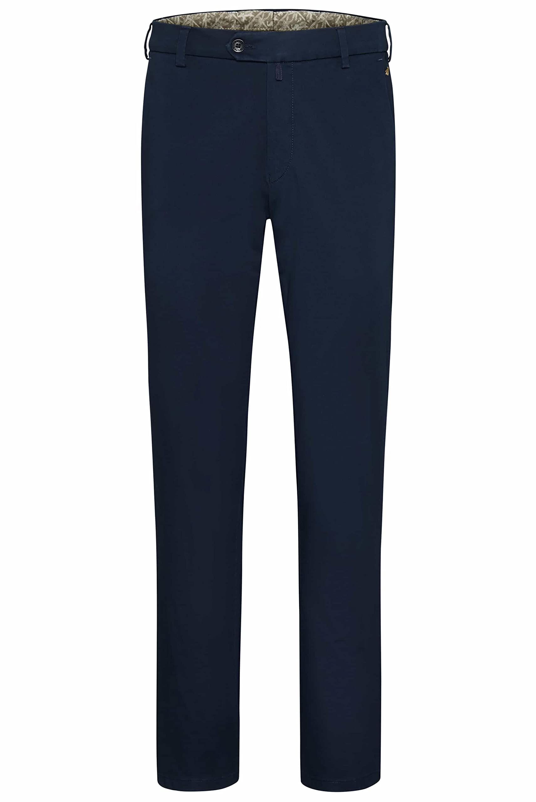 Meyer Men's 18 Marine Blue Soft Cotton Chinos