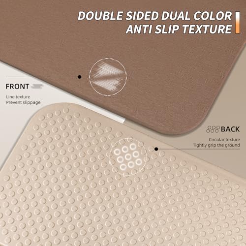 Foldable Fitness Yoga Mat | 2/5" (10MM) Extra Thick | SGS Certified Non-Slip TPE | 75x26" Extra Long-Wide | Portable & Easy Store | for Yoga, Pilates, Home Gym & Full-Body Workouts - Image 5