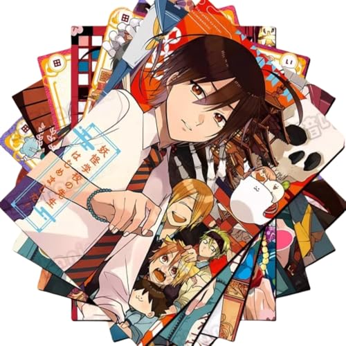 妖怪学校の先生はじめました ポスター 壁畫 1セット(20枚ポスター) 安倍晴明 佐野命 狸塚豆吉 泥田耕太郎 座敷紅子 アニメシリーズのポスター 漫画の壁画 フレームなし アニメ グッズ コスプレ小物 男女兼用 (29.7*42cm-ポスター,セット-G