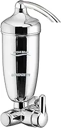 Purificador de Água com Registro Acqua Bella, Lorenzetti, 7411814, Cromado, Pequeno