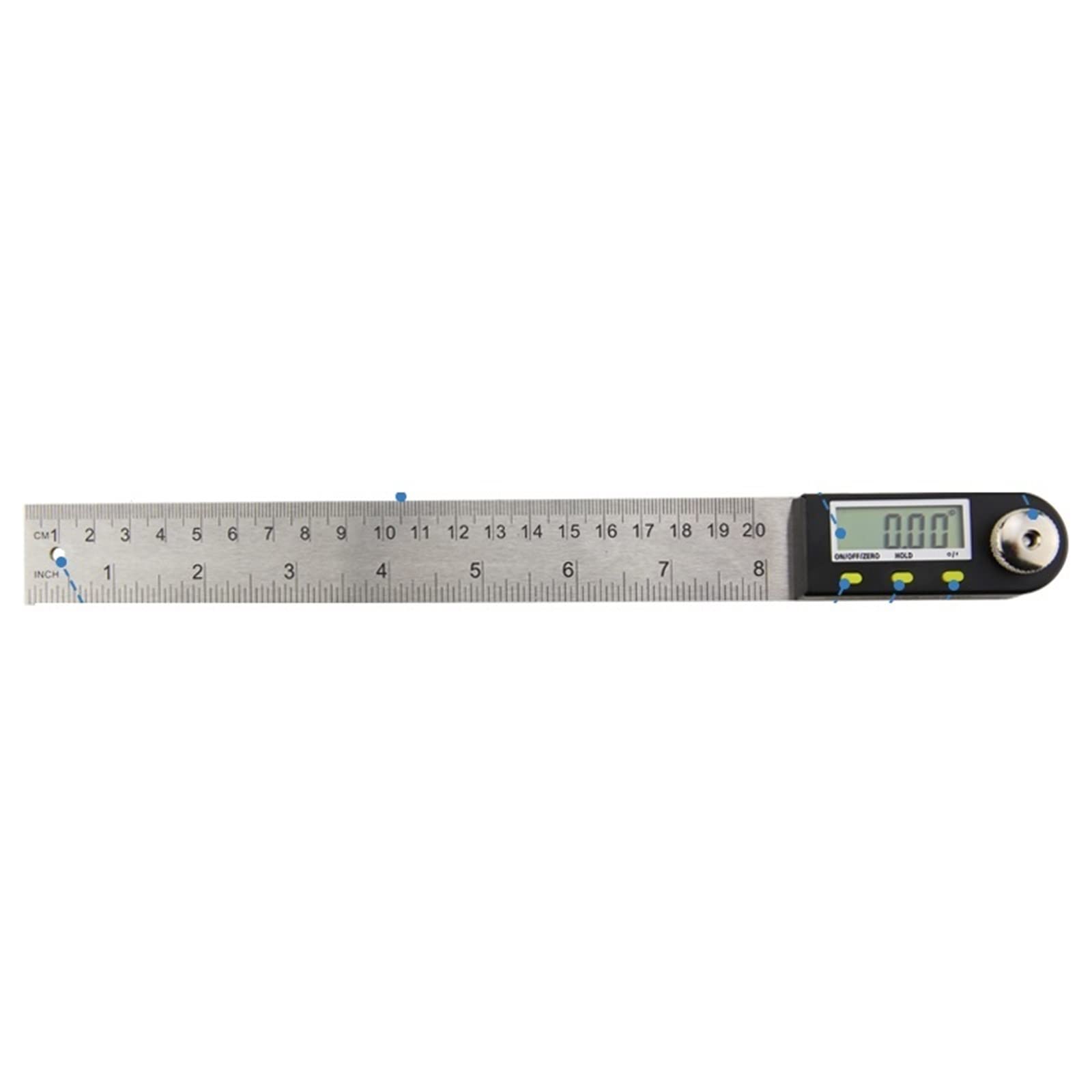 JINGYAN Inclinometri Digital Conveyor Angle Rule, Digital Goniometro, Elettronico, inclinometro, Strumenti per la lavorazione del legno