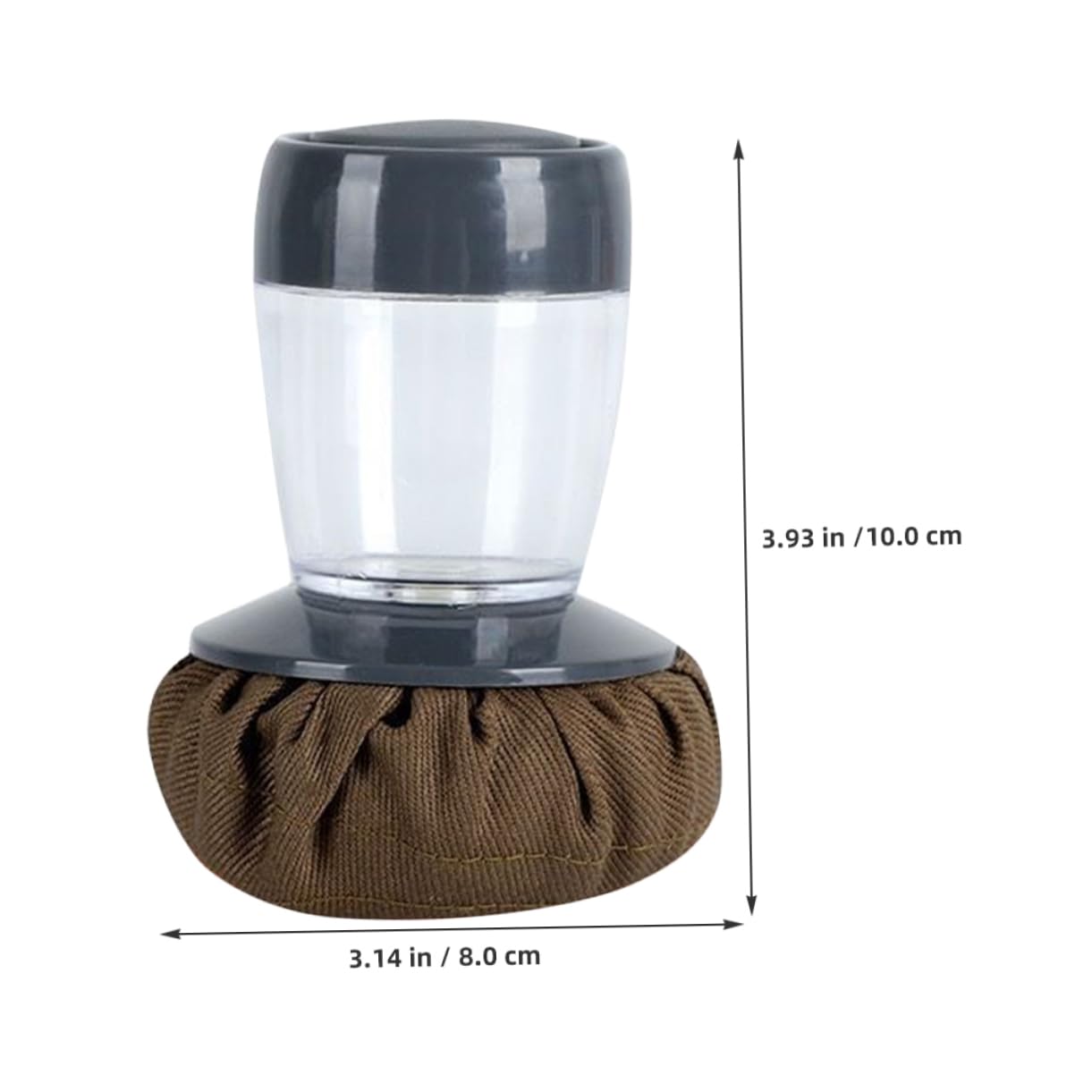 Unomor Pancake Grease Brush Set Soap Dispenser Dish Scrubber for Kitchen Cleaning Utensil Random