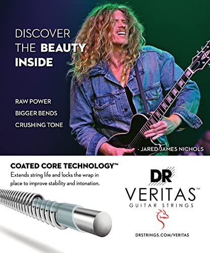 DR String VTE-9 Veritas Jeu de cordes pour guitare electrique - Les Beatles, Paul McCartney, John Lennon, RIngo Starr, George Harrison DR String VTE-9 Veritas Jeu de cordes pour guitare electrique – Image 6