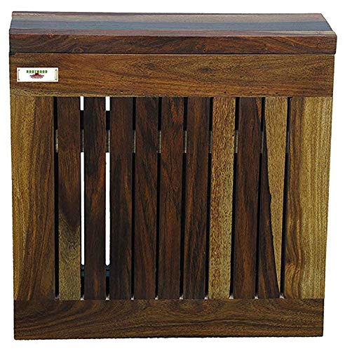 Image of Sheesham Wood Folding Coffee Table for Living Room | Center Table | Provincial Teak Finish