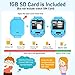 Reloj Inteligente para Niños Multifunción Smartwatch Teléfono MP3 Juegos Llamada SOS Despertador...