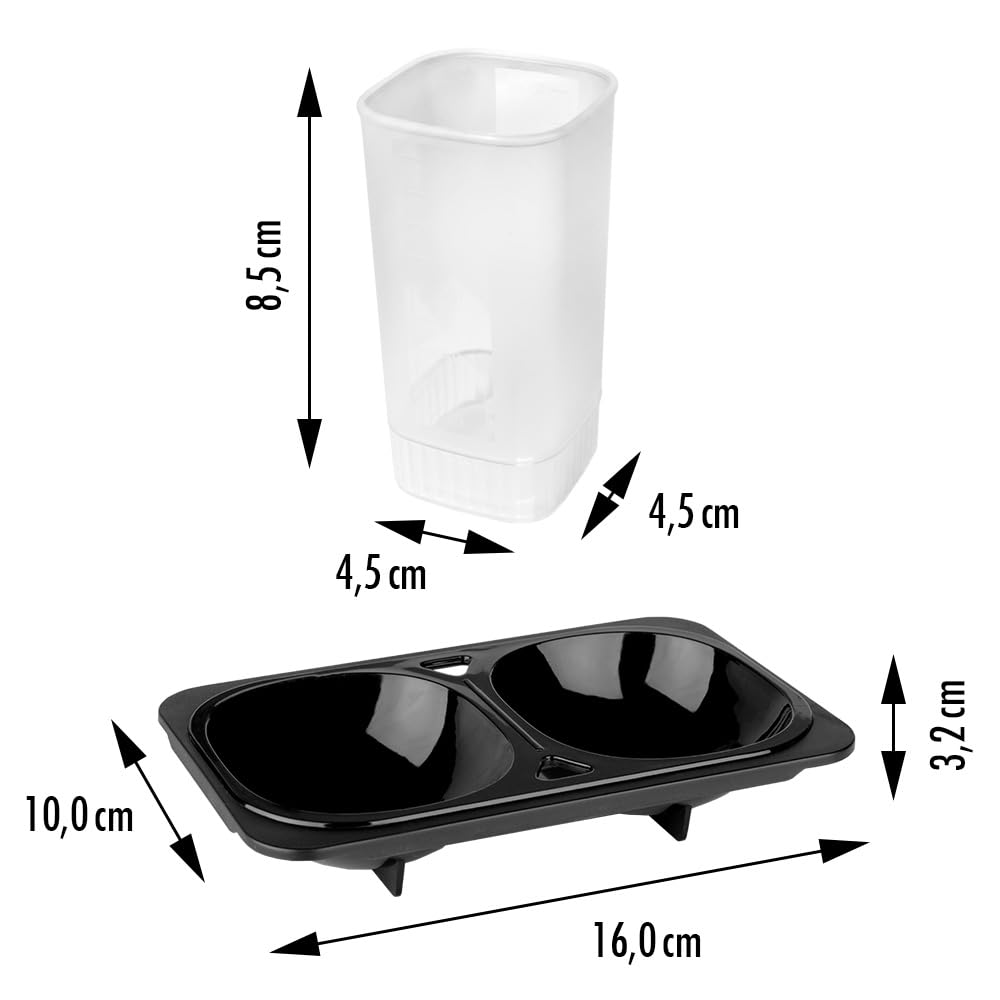 GASTROBACK Mini Eierkocher 6 Eier Edelstahl - Egg Cooker Electric | Abschaltautomatik - Egg Boiler Automatischer Signalton - Eierkocher Testsieger Klein Schwarz inkl. Eierstecher