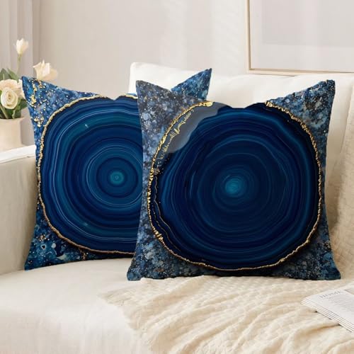 Housse coussin 75x75 anti-tache imperméable pour canapé - 3