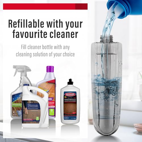 image for Panda Grip Mops for Floor Cleaning Wet Spray Mop with 14 oz Refillable