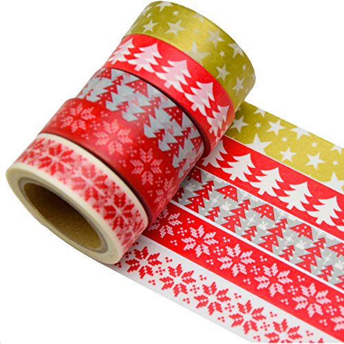 K-limit 5 Set Washi Tape Rotoli di Nastro Adesivo