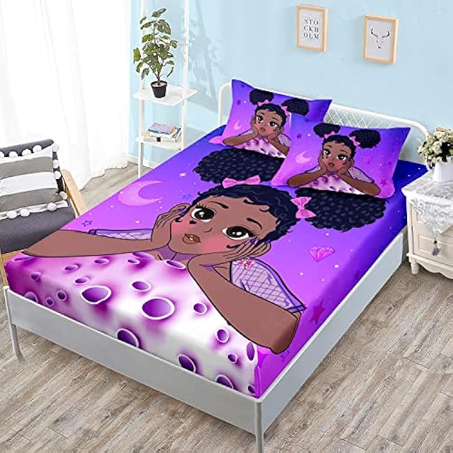 HOSIMA Gaming Bedding Gamepad Fitted Sheet Twin Size and Gamer Bedding Sets for Boys Used to Gamer Room Decor,1 Fitted Sheet+2 Pillowcases.