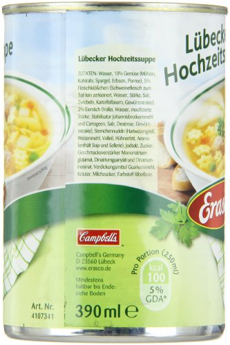 Erasco Lübecker Hochzeitssuppe, 0,39 l – Bild 8