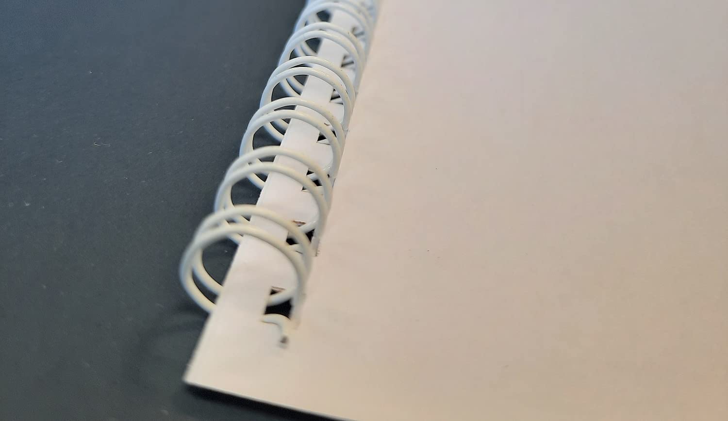 Binding Wires for BookuBinder (100 White Binding Wires 8mm 3:1 A4 34Loop)