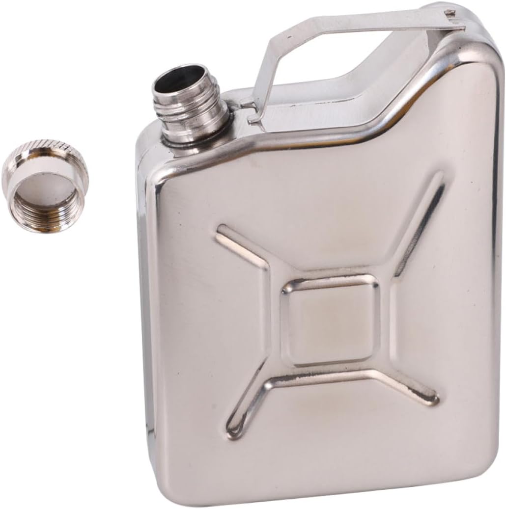 Stainless Steel Bottle Wine Flask 150ml Portable Outdoor Liquor Flask Professional Camping Wine Container
