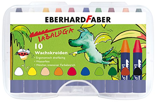 Eberhard Faber 524012 Cera dreiflächig, Tabaluga, Juego de 10