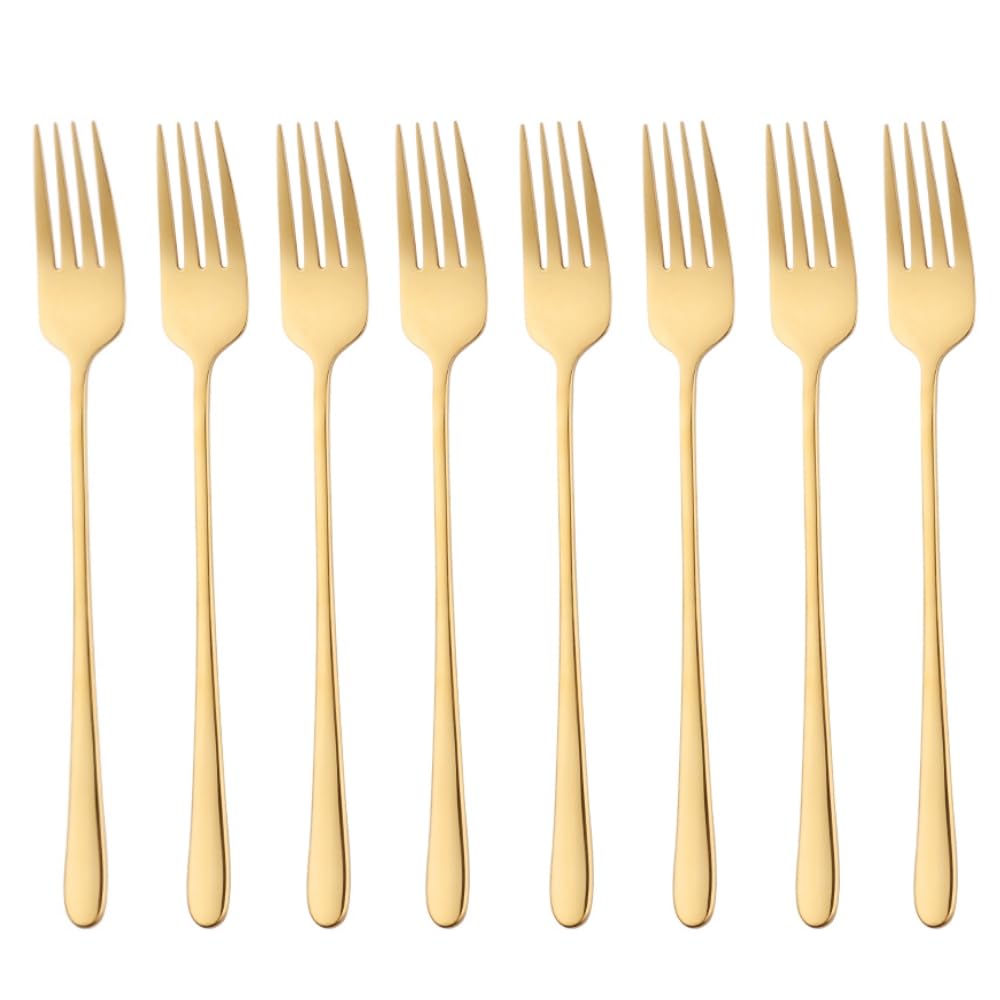 Stainless Steel Salad Forks - Set of 8 -7