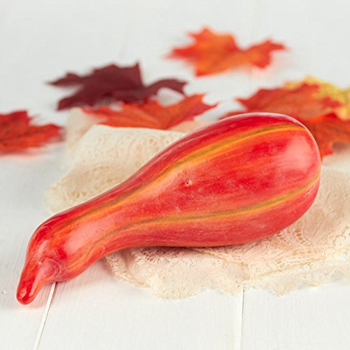 Factory Direct Craft Harvest Orange Artificial Gourds | 6 Gourds