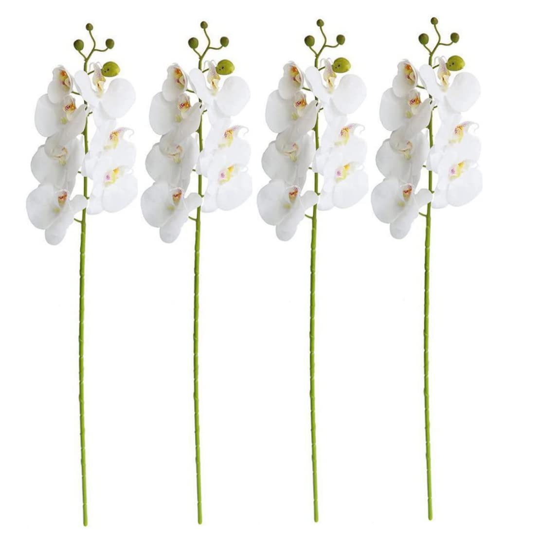 Fleurs d'orchidées artificielles Real Touch pour décoration de mariage et maison