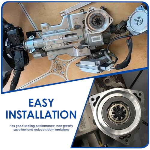 10 Stück Auto Lenksäulenkupplung, Zahnräder 563152K000FFF, flexible Kunststoff Buchse für Lenkung, Austausch Zahnrad Zwischenhebel, Reparaturteil zur Reduzierung von Spiel und Vibration im Lenksystem