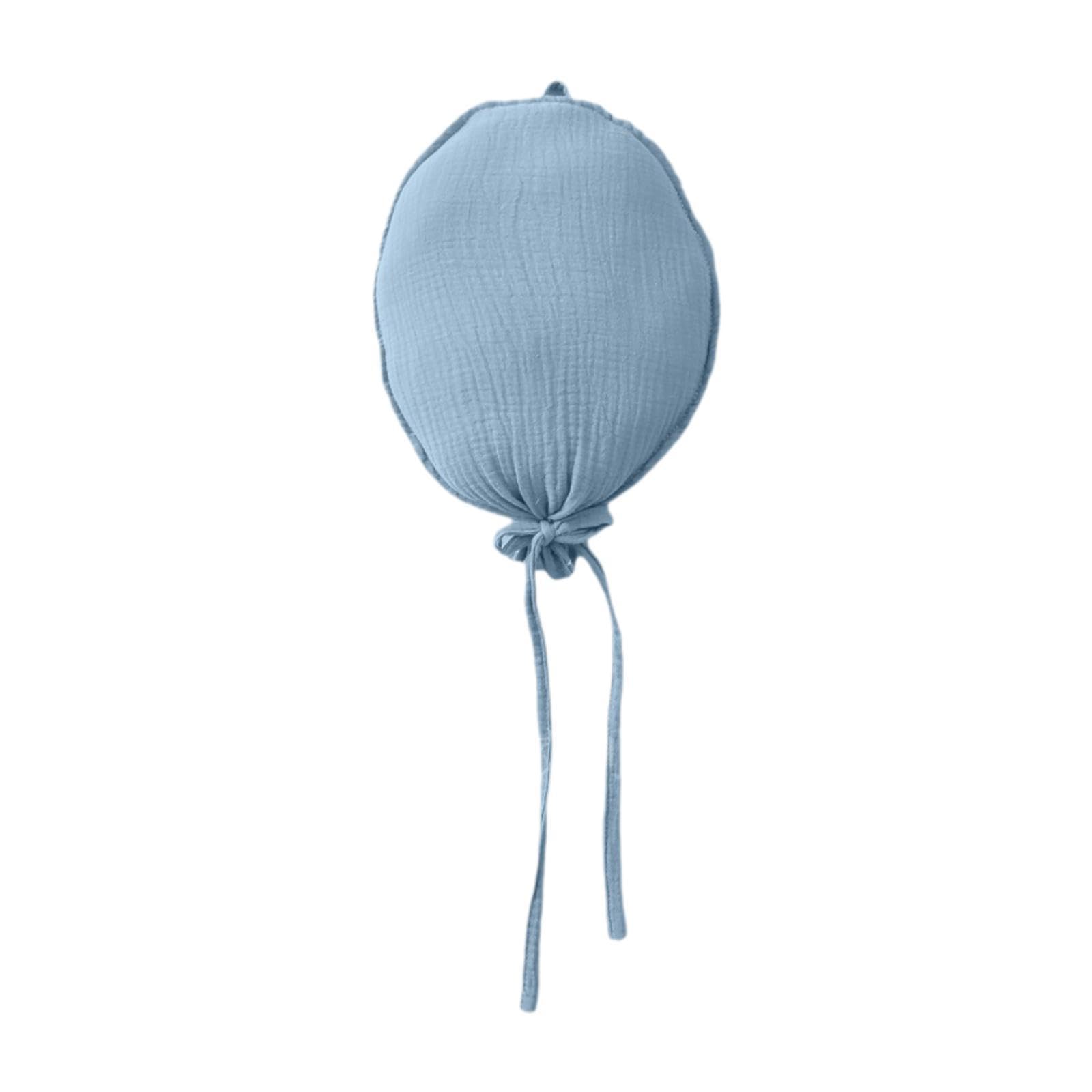 Décoration ballon tissu bleu pour fond photo de fête et anniversaire