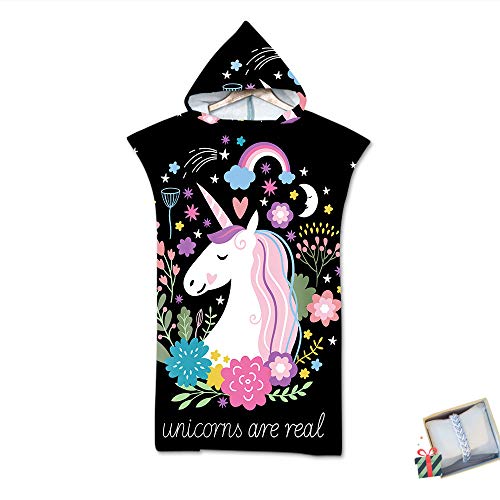 Strand Poncho Kapuzen, Morbuy Strandtücher Mikrofaser Bade Bademantel...