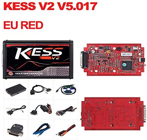 OTO Kess V2 V5.017 with Red PCB Programming is Not Limited - Networkable Diagnostics - Car Computer Diagnostic Instrument