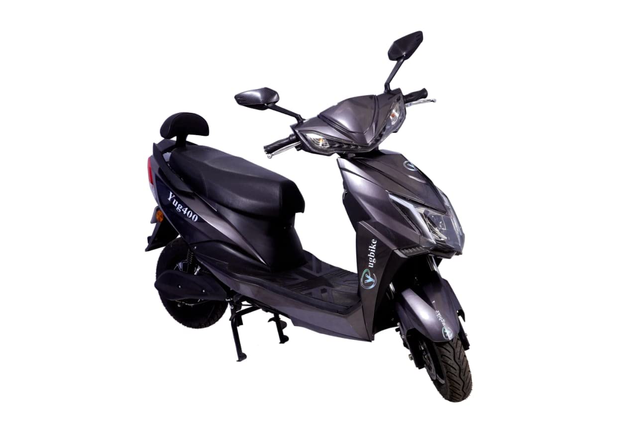 Yugbike Electric Scooter with Steel Guard60V Lead acid Battery Runs