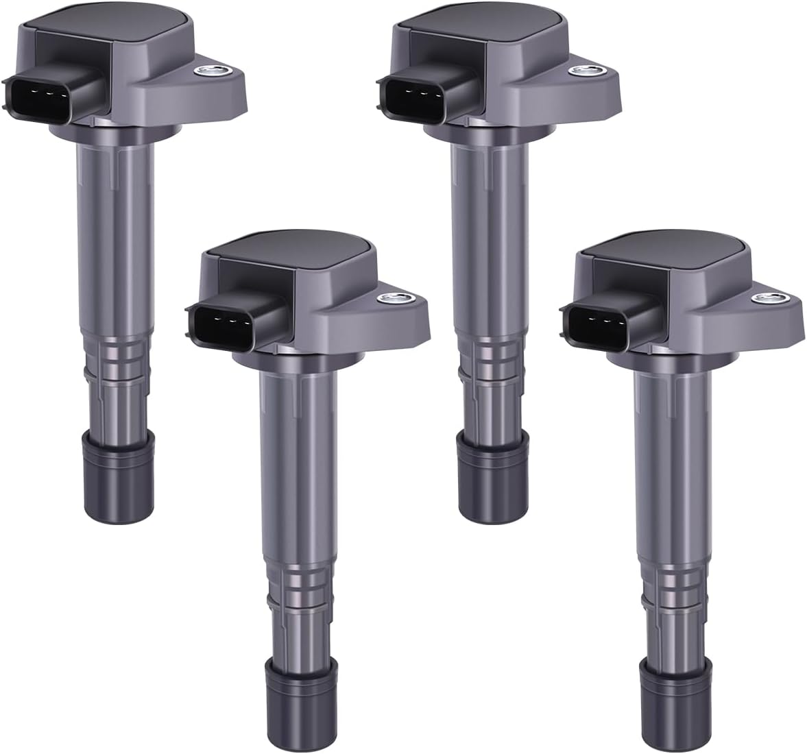 MAS Ignition Coils Set of 4 Compatible with 2001 2002 2003 2004 2005 Honda Civic Acura EL 1.7L L4 Replacement for C1460 5C1451 UF400 UF307