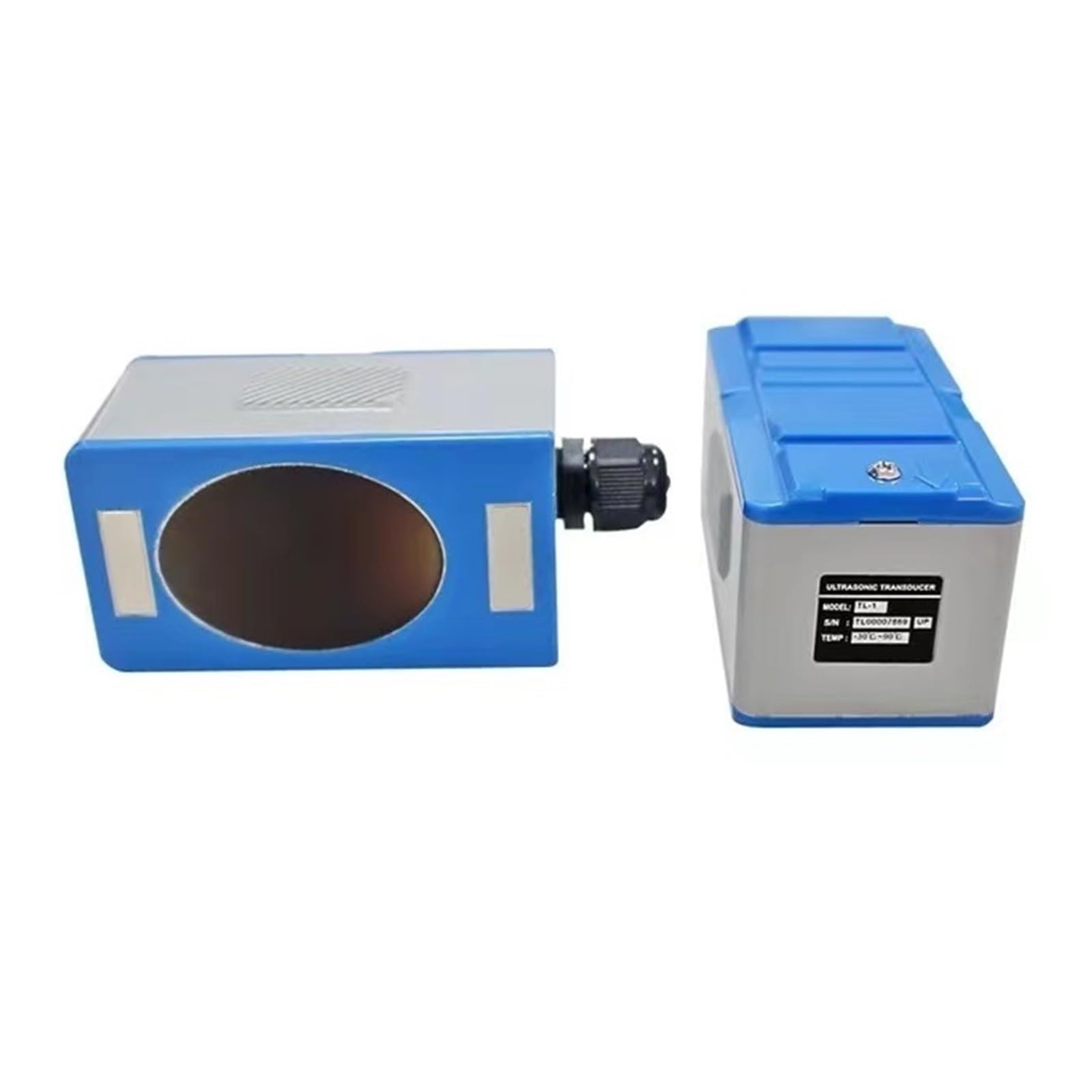 Transductor De Caudalímetro Ultrasónico Modular Digital, Rango Medición Opcional, Probador Velocidad Del Agua DN15-6000mm(TL-1 Sensor Only)