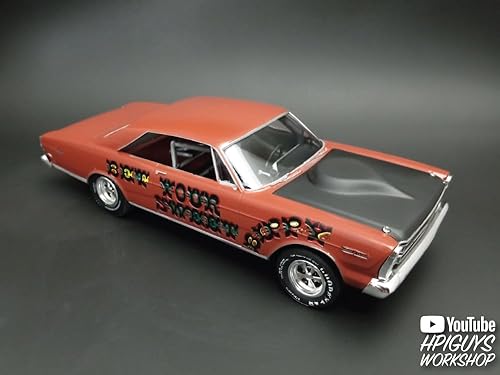 Miniatura 6 de AMT 1966 Ford Galaxie Sweet Bippy - Kit de modelo a escala 125