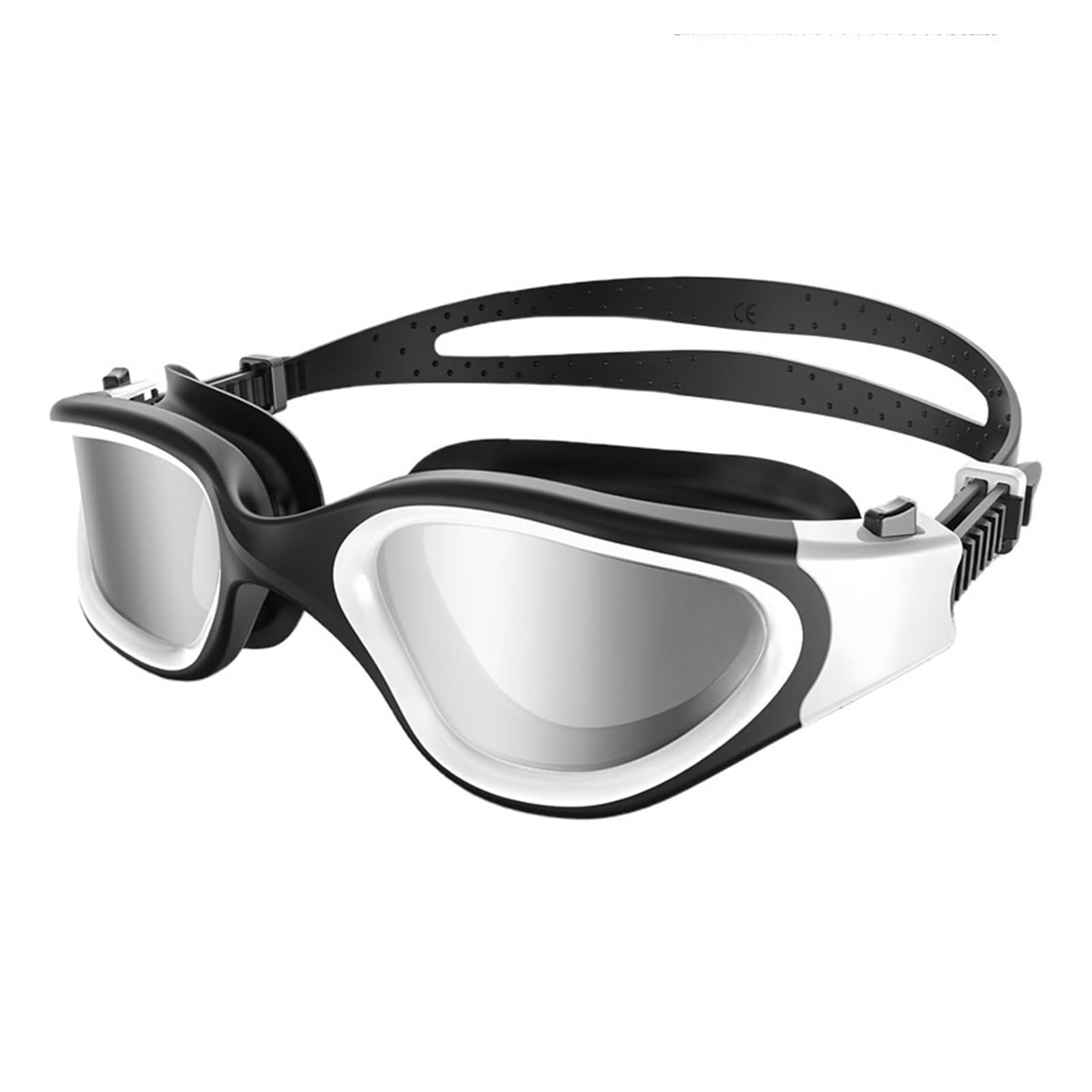 Gafas de natación for mujeres, hombres, no antiniebla, UV, unisex, for adultos, de silicona, ajustables rápidamente, for nadar y bucear