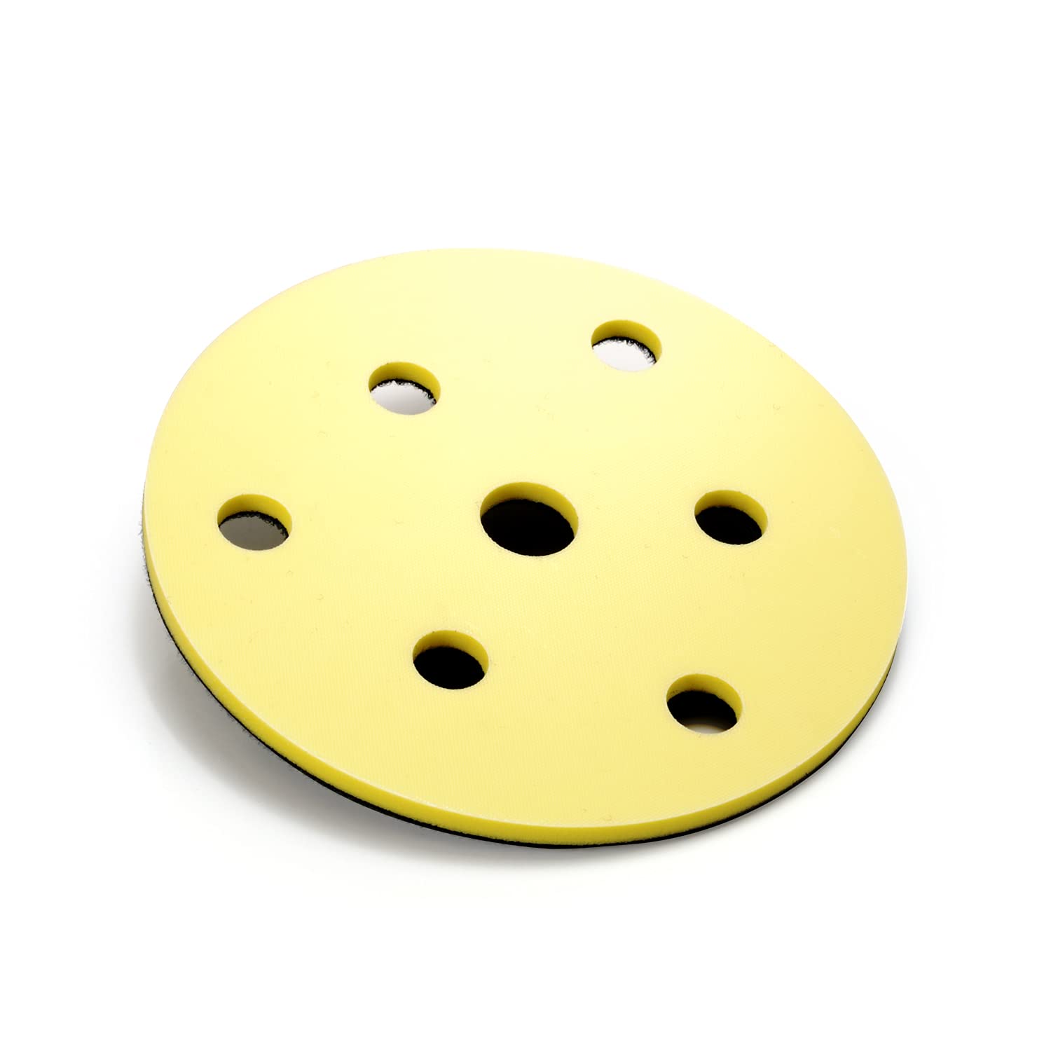 Eagle Micro-Hook Interface Pad for 5 inch Sanding Discs, Firm, Hook & Loop, 7 Holes, 971-0071, 2 Pads