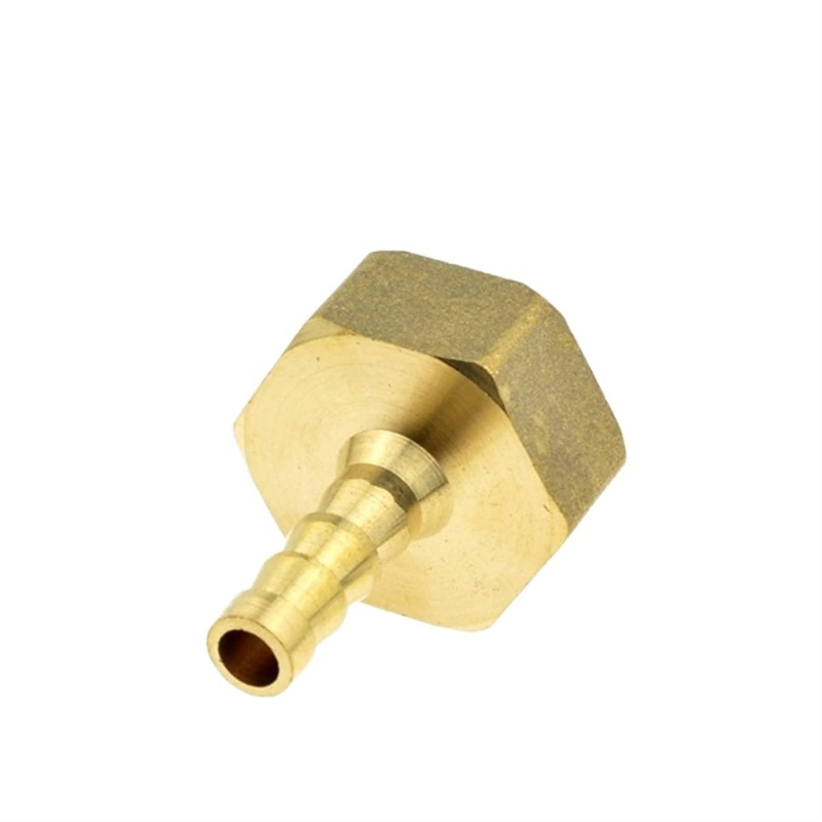 4PCS Brass 12mm 14mm 8mm 10mm 19mm 25mm Hose Barb Tail Fitting 3/4" PT BSP Female Thread Connector Joint Copper Pipe Coupler Adapter(8mm Barb 06)