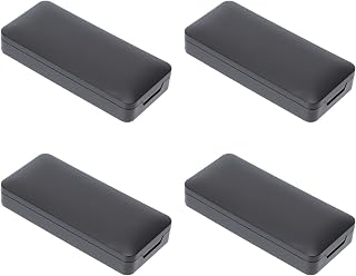 4 st Portabel Ögonskuggsförvaringsbox med Fack Multifärgad Sminklåda för Concealer och Ögonskugga för Resor och Dagligt Bruk