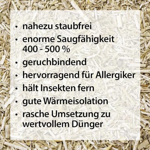 Hanfeinstreu Terra Exotica für verschiedene Tiere – 3,5 Kg oder 14 Kg
