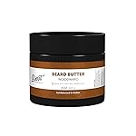 Detroit Grooming Co. Beard Butter for Men | Softens, Thickens & Hydrates with Safflower Oil & Shea Butter | Woodward Scent, 4oz
