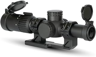 Monstrum Banshee 1-4x20 LPVO Rifle Scope with Offset Scope Mount