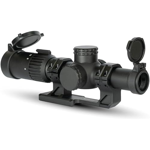 Monstrum Banshee 1-4x20 LPVO Rifle Scope with Offset Scope Mount
