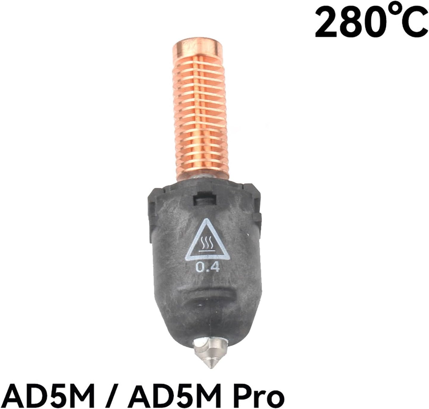 LICHIFIT Nozzle Assembly for AD5M / AD5M Pro 3D Printer Max 280℃ High Temperature & High Flow Nozzle for Adventurer 5M / 5M Pro