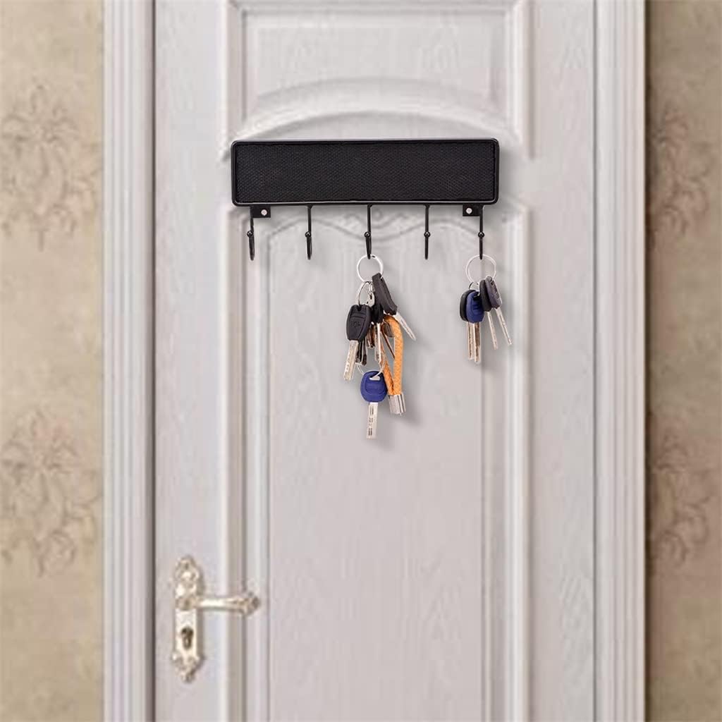 Wall Hook Key Holder Door Clothes Hanging Clothes Home Storage with Screws