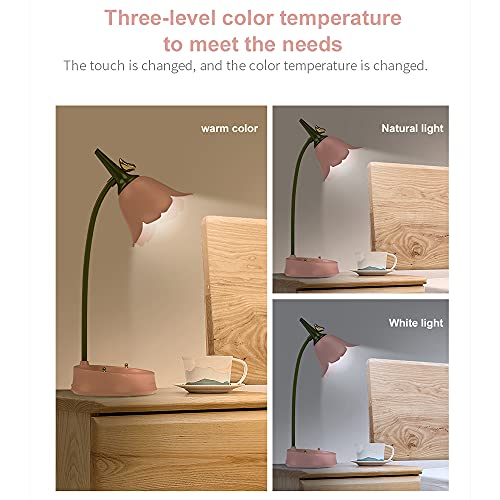 Magical Jd 362 Led Desk Lamp Cordless Table Light Adjustable Gooseneck Dimmable Touch Rechargeable Battery Eye-Caring Night Light thumb #5