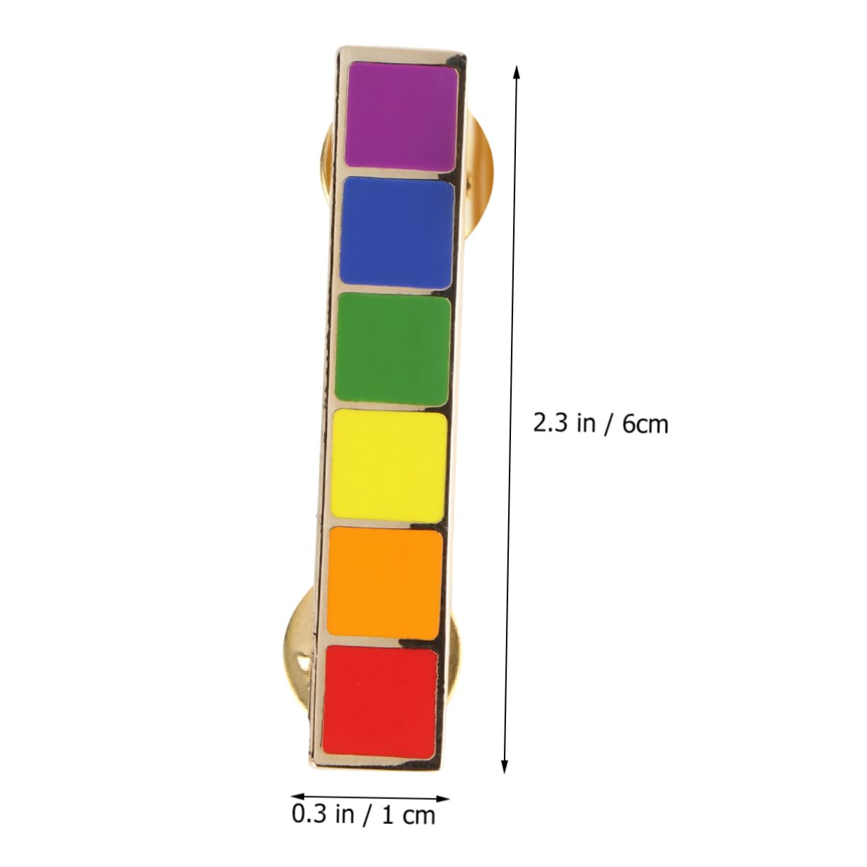 3 Stk Herzförmige Brosche Stolz Anstecknadel Regenbogen-anstecknadeln Broschenknöpfe Für Schwule Hemden Schwule Rucksackbrosche Emaille Pride Anstecknadel Regenbogen-buttons