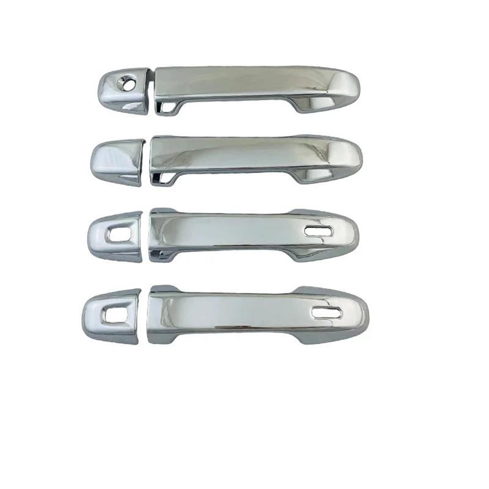 YSDSLS Door Handle Cover Trim Exterior Car Accessories Decoration for Toyota for Alphard 2015-2022(Chrome 2 Smart)