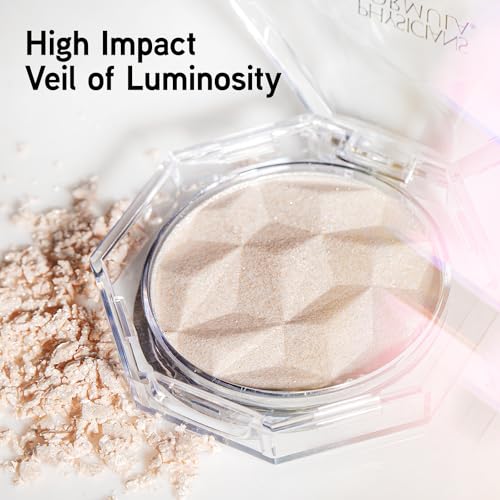Physicians Formula Mineral Wear Diamond Glow Dust, Puder ustawiający na całą twarz ze świetlistym wykończeniem rozpraszającym światło, odcień Starlit Glow.