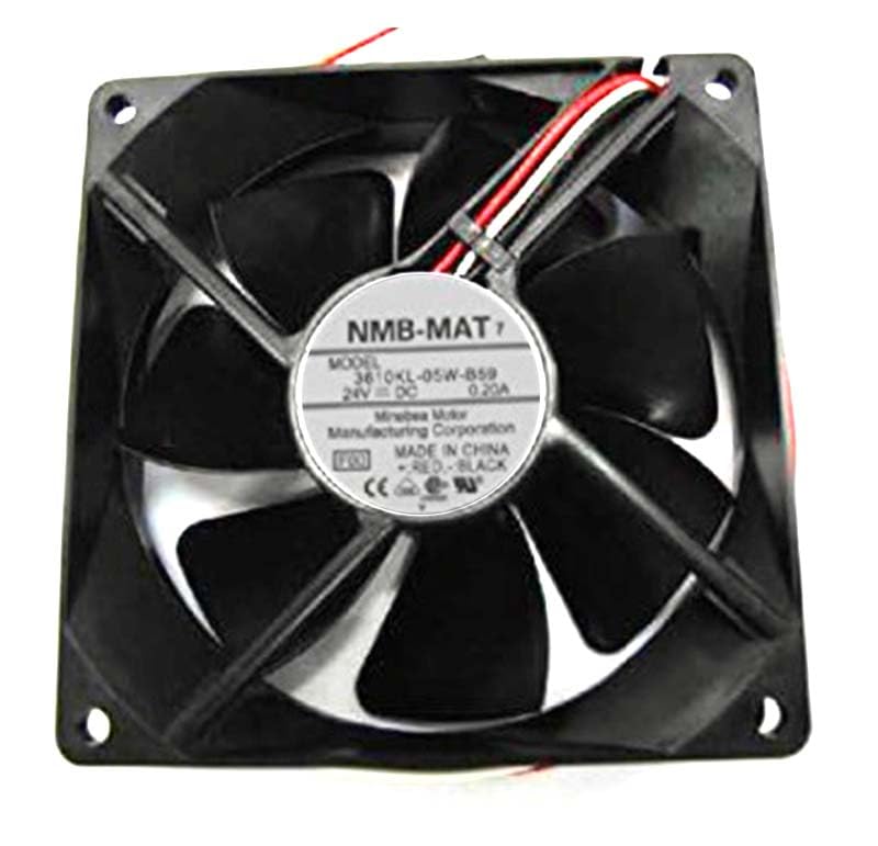 Ventilador 3610KL-05W-B59 de 24V y 9cm para refrigeración interna de equipos