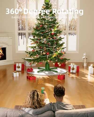 Hopoco HK61 360 Degree Rotating Christmas Tree Stand For 6Ft 7.5Ft 9Ft Artificial Tree thumb #5