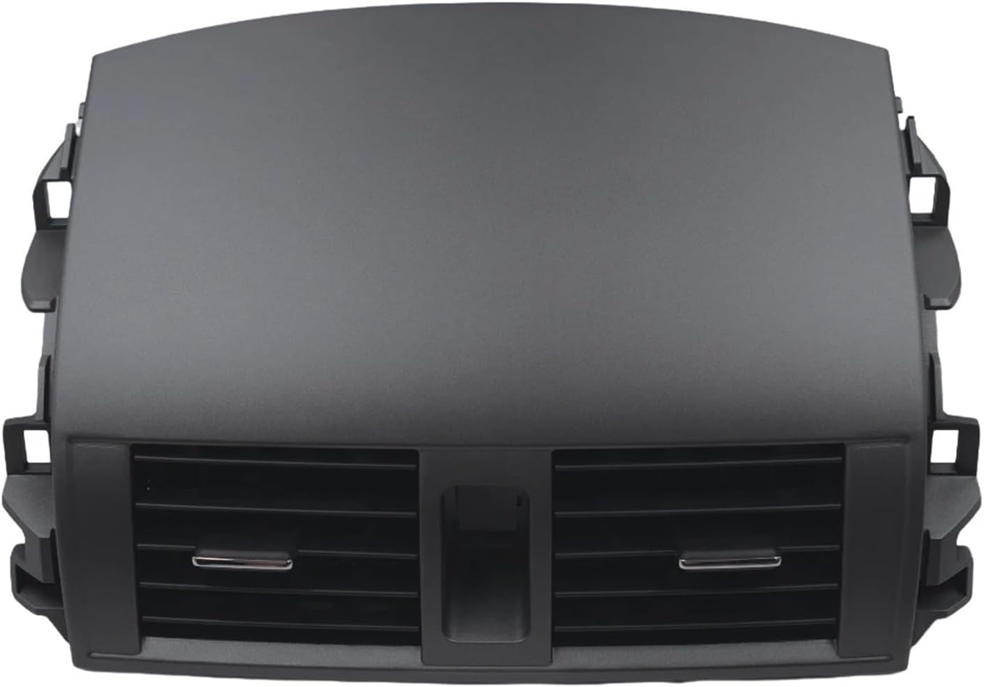 Center A/C Air Vent Panel Fit For Toyota Fit For Corolla 2008-2013 Conditioning Outlet Panel Grille Cover 55670-02160 55663-02060(Silvery)