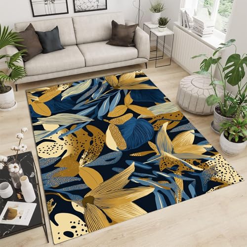 Tapis lavable 120x180 antidérapant pour protéger les sols du salon - 2