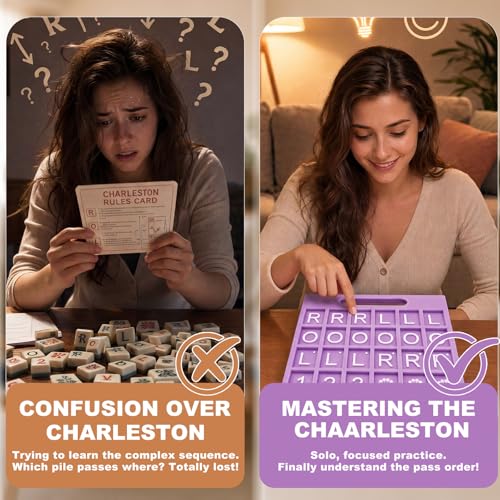 Mahjong Practice Board Passing Cheat Sheet miniatura 2