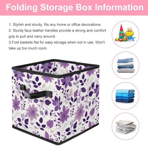 Boîte de rangement pliable grand format pour meuble cube dressing