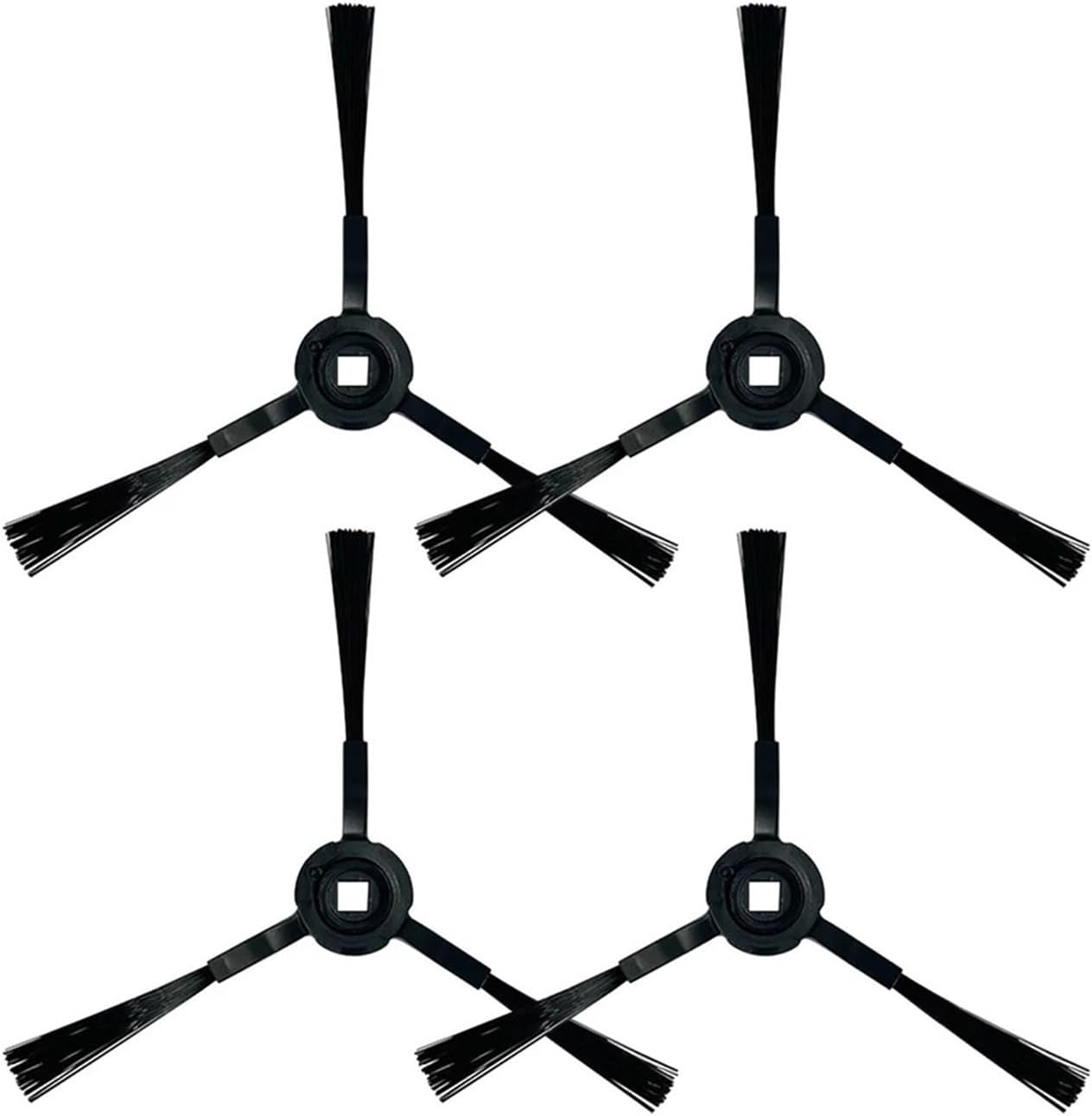Original Side Brushes,Compatible for Eufy RoboVac L35 Hybrid / L35 Hybrid+ / LR30 Hybird+,4 Pcs Vacuum Cleaner Parts